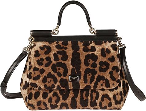 dolce gabbana sicily large animalier vintage|sicily bag.